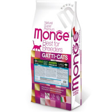 Monge BWild GF Cat Sterilised Tonno сухий корм із тунцем для стерилізованих котів, 10 кг
