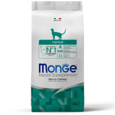 Monge Cat Hairball Ricco сухий корм з куркою для виведення шерсті у котів, 1.5 кг