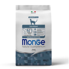 Monge Cat Sterilised Trote сухий корм з фореллю для стерилізованих котів 400 гр