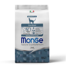 Monge Cat Sterilised Trote сухий корм з фореллю для стерилізованих котів 400 гр