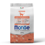 Monge Cat Adult Salmone сухой корм с лососем для котов, 400 гр