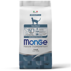 Monge Cat Sterilised Trote сухий корм з фореллю для стерилізованих котів 1.5 кг