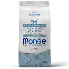 Monge Kitten Trota сухий корм з фореллю для кошенят, 1.5 кг