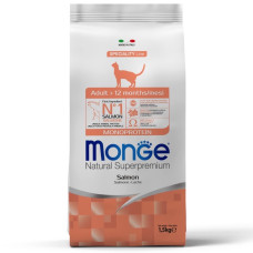 Monge Cat Adult Salmone сухий корм з лососем для котів, 1.5 кг