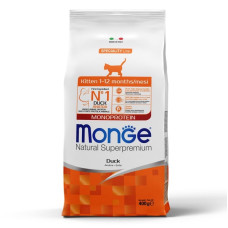 Monge Kitten Anatra сухий корм з качкою для кошенят, 400 гр
