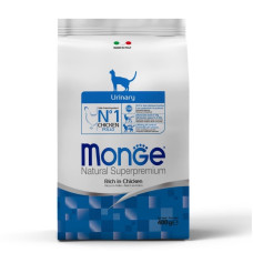 Monge Cat Urinary Ricco сухий корм з куркою для профілактики СКХ у котів, 400 гр