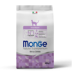 Monge Cat Sterilised Ricco сухий корм з куркою для стерилізованих котів 400 гр