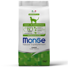 Monge Cat Adult Coniglio сухий корм з кроликом для котів, 1.5 кг
