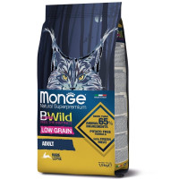 Monge BWild LG Cat Lepre сухой корм с зайчатиной для котов, 1.5 кг