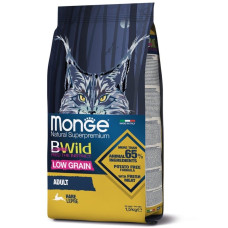 Monge BWild LG Cat Lepre сухий корм із зайчатиною для котів, 1.5 кг