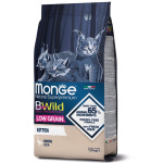 Monge BWild LG Kitten Oca сухой корм с мясом гуся для котят, 1.5 кг
