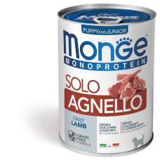 Monge Puppy Solo Lamb влажный корм с ягненком для щенят, 400 г