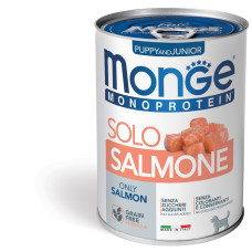 Monge Puppy Solo Salmon вологий корм для щенят з лососем, 400 г