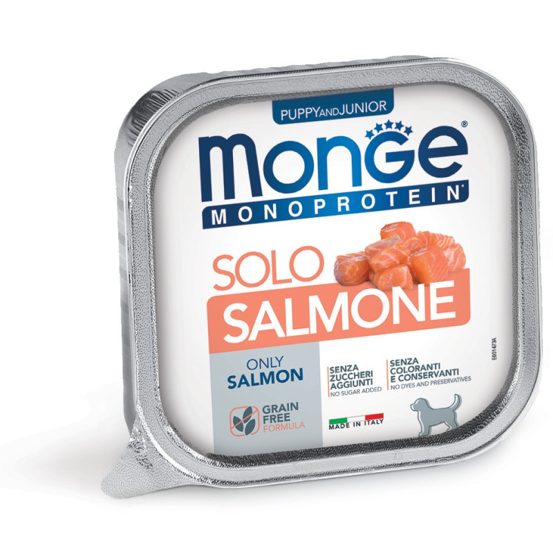 Monge Puppy Solo Salmon влажный корм для щенят с лососем, 150 г