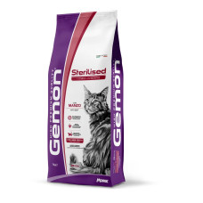 Gemon Sterilised Cat Beef сухий корм із яловичиною для стерилізованих котів, 7 кг