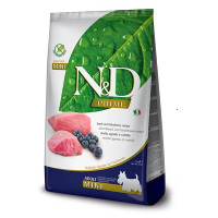 Farmina N&D Prime Lamb & Blueberry Adult Mini сухой корм для собак малых пород с ягненком, 2.5 кг