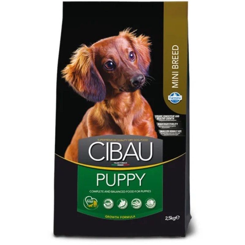 Farmina Cibau Puppy Mini сухой корм для щенят мелких пород с курицей, 2.5 кг