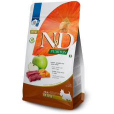 Farmina N&D GF Pumpkin Dog Venison & Apple Adult Mini сухий корм з олениною для собак малих порід, 2 кг