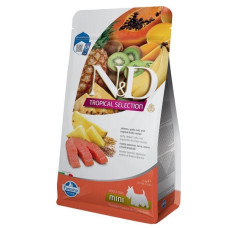 Farmina N&D Tropical Selection Salmon Mini сухой корм для собак малых пород с лососем, 1.5 кг