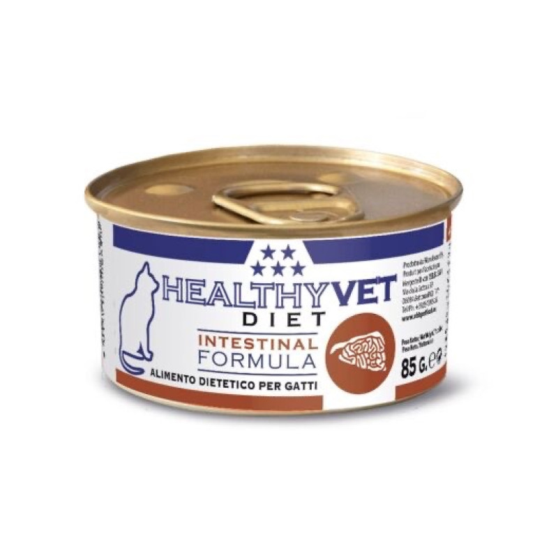 Kippy Healthyvet Diet Intestinal Formula влажный корм для котов с заболеваниями ЖКТ, 85 гр