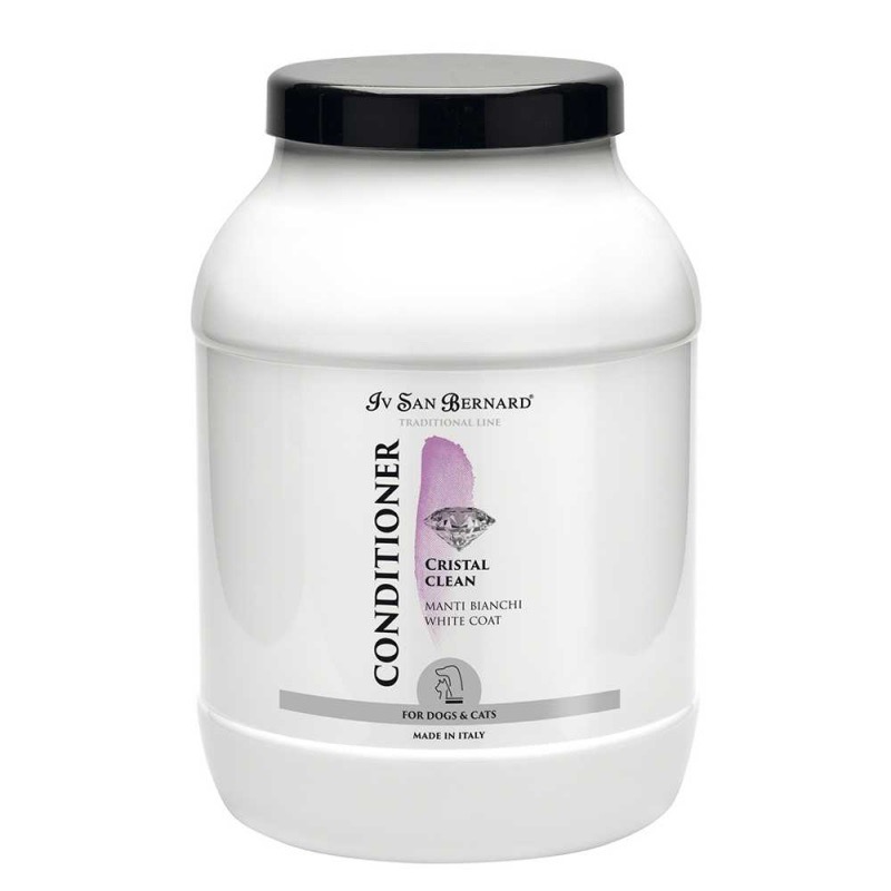 Iv San Bernard Cristal Clean кондиціонер для собак і котів з білою шерстю, 3 л