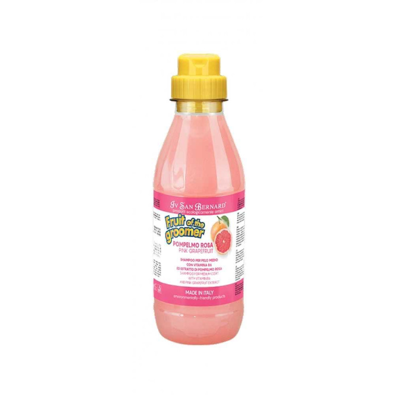 Iv San Bernard Pink Grapefruit шампунь для средней шерсти кошек и собак, 500 мл
