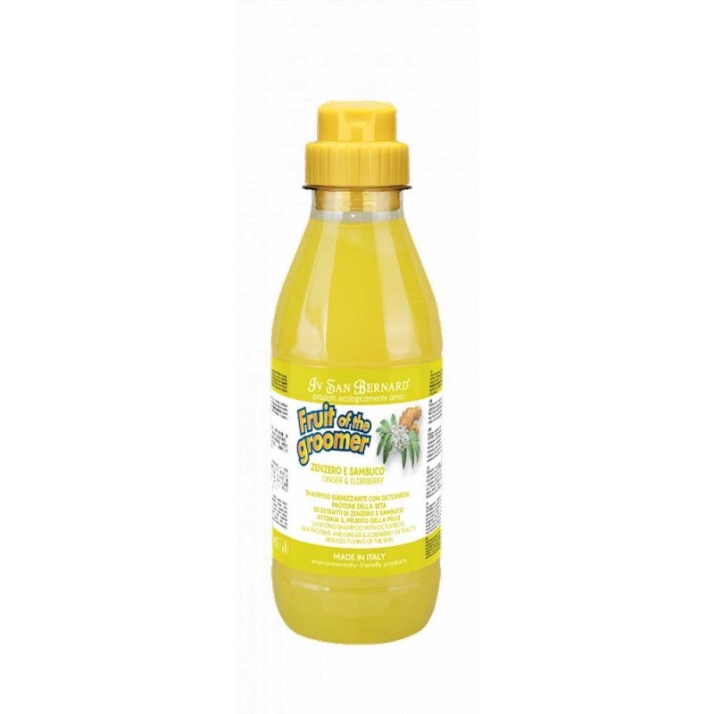 Iv San Bernard Ginger and Elderberry шампунь дезинфицирующий для собак и котов, 500 мл