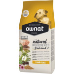 Ownat Dog Lamb & Rice сухой корм с ягненком для собак, 4 кг