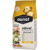 Ownat Dog Lamb & Rice сухий корм з ягнятком для собак, 20 кг
