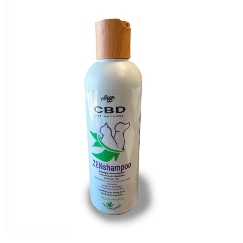 Nogga CBD ZENshampoo успокаивающий и увлажняющий шампунь для собак и котов, 200 мл