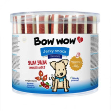 Bow Wow Yum Yum лакомство для собак с копченым мясом, 12 см, 35 шт