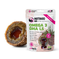 LK Baits Pet Nutrigo Omega-3 Algae S-M лакомство для собак с маслом водоросли, 170 гр