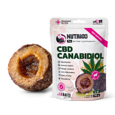LK Baits Pet Nutrigo CBD лакомство с конопляным маслом для собак средних пород, 170 гр