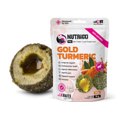 LK Baits Pet Nutrigo Gold Turmeric Mini лакомство для собак с куркумой, 75 гр
