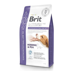 Brit VetDiet Dog Gastrointestinal Low Fat сухий корм для собак із проблемами ШКТ, 2 кг