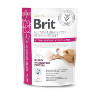 Brit VetDiet Dog Hypoallergenic Hydrolyzed сухой корм для собак с пищевой аллергией, 400 гр