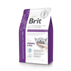 Brit VetDiet Cat Gastrointestinal High Fibre сухий корм для котів із проблемами ШКТ, 2 кг