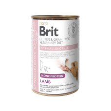 VetDiet Hypoallergenic Lamb вологий корм з ягням для собак з харчовою алергією, 400 гр