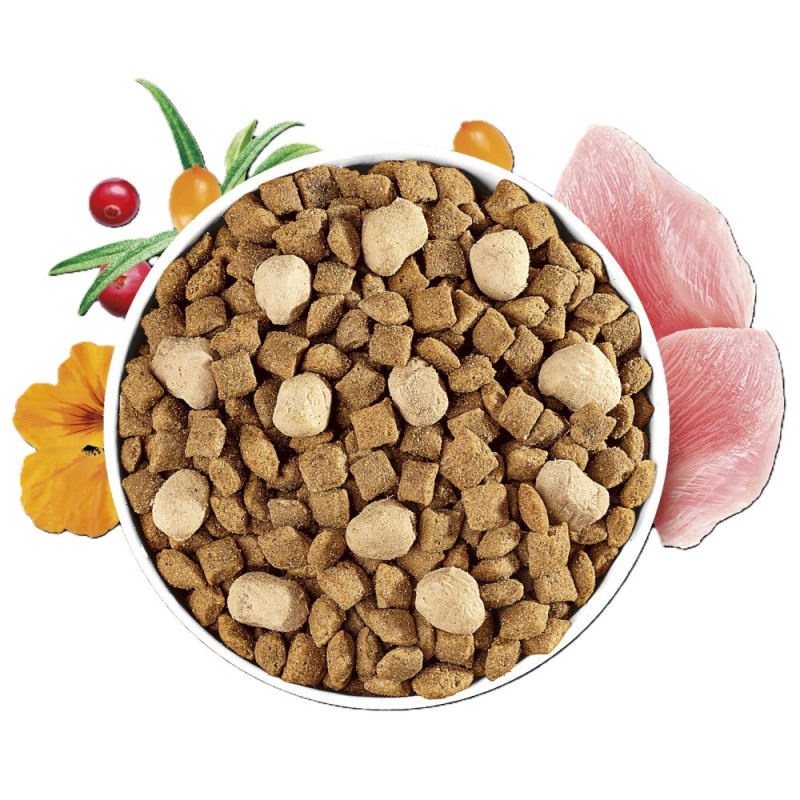 Brit Care Cat Raw Delights Sterilized сухий корм із куркою для стерилізованих котів, 2 кг - фото 2