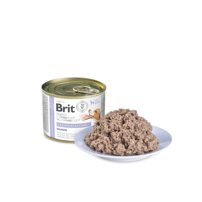 Brit VD Dog Gastrointestinal влажный корм для собак с заболеваниями ЖКТ, 200 гр - фото 2