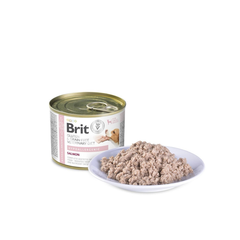Brit VD Dog Hypoallergenic влажный корм для собак с пищевой аллергией, 200 гр - фото 2
