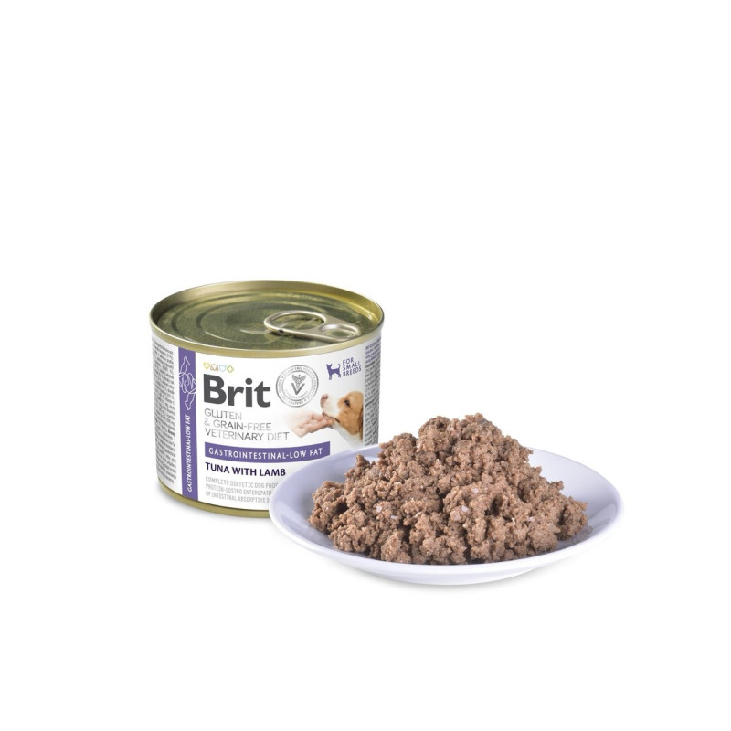 Brit VetDiet Gastrointestinal Low Fat влажный корм для собак с проблемами ЖКТ, 200 гр - фото 2