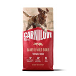 Carnilove Active Lamb & Wild Boar сухой корм для собак с ягненком и кабаном, 12 кг