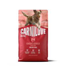 Carnilove Active Venison & Reindeer & Wild Boar сухий корм для активних собак з оленіною та кабаном, 4 кг