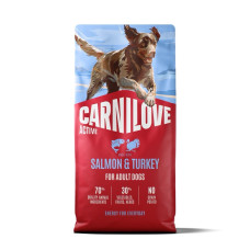 Carnilove Active Salmon & Turkey сухий корм для собак з лососем та індичкою, 12 кг