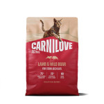 Carnilove Active Lamb & Wild Boar Sterilised сухий корм для стерилізованих котів з ягнятком та кабаном, 2 кг