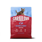 Carnilove Active Salmon & Turkey Kitten сухой корм для котят с индейкой и лососем, 2 кг
