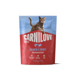 Carnilove Active Salmon & Turkey Sterilised сухой корм с лососем и индейкой для стерилизованных котов, 400 гр