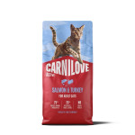 Carnilove Active Salmon & Turkey сухой корм с лососем и индейкой для котов, 6 кг