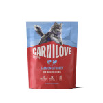 Carnilove Active Salmon & Turkey Large Breed сухой корм для котов крупных пород, 400 гр
